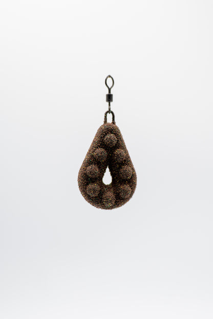 Flat tear-drop Gripper 2.5oz Lead