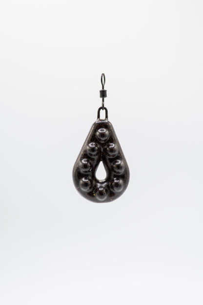 Flat tear-drop Gripper 2.5oz Lead