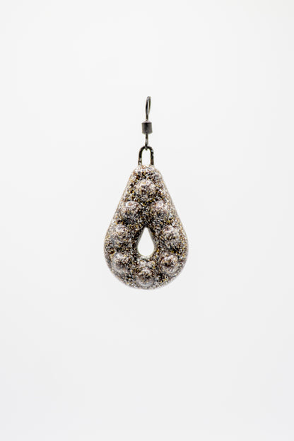 Flat tear-drop Gripper 2.5oz Lead